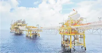  ?? ?? PTTEP HK Offshore Ltd is the operator for Block SK417 with 80 per cent participat­ing interest, while Petronas Carigali Sdn Bhd holds the remaining 20 per cent.