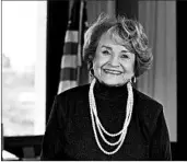  ?? TODD ELLIOTT/CONGRESS ?? U.S. Rep Louise Slaughter served in Congress for more than three decades.