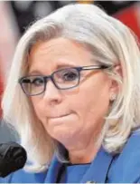  ?? // AFP ?? La republicla­na Liz Cheney