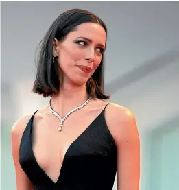  ??  ?? Actor Rebecca Hall, who appears in the new Woody Allen film, A Rainy Day In New York, says she now regrets working on the film.