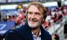  ?? Bertrand Guay/AFP/Getty Images ?? Sir Jim Ratcliffe would reject a leveraged buyout of Manchester United. Photograph: