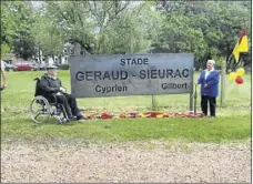  ??  ?? Le stade « Cyprien Géraud - Gilbert Sieurac » inauguré au mois de juin dernier