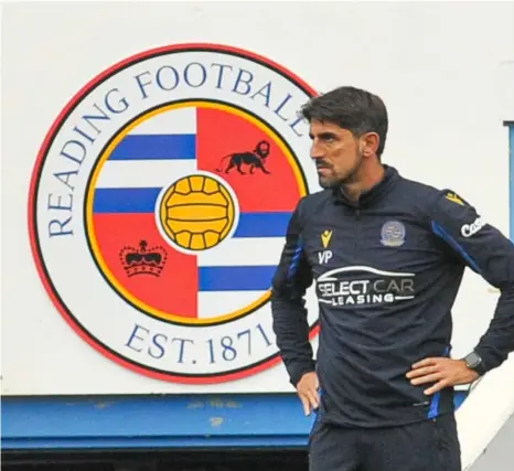  ?? ?? Reading manager Veljko Paunovic