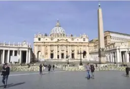  ?? CORTESÍA DE GEORGINA CRUZ ?? El Vaticano. La Plaza y la Basílica de San Pedro son puntos de interés que no deben faltar al visitar Roma.
