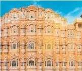  ??  ?? Hawa Mahal, Jaipur. Pictures / 123RF.
