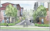  ??  ?? The North 40 developmen­t is expected to have 320 homes.
