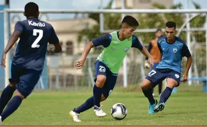  ?? Gustavo Oliveira/Londrina Esporte Clube ?? O volante Felipe Mori é uma das duas novidades em relação à equipe que jogou na estreia