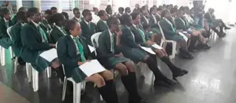  ??  ?? Participan­ts listening with rapt attention during the BFO Foundation seminar in Lagos