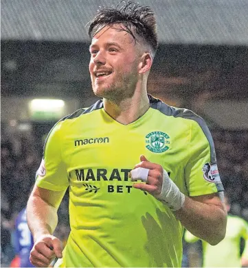  ??  ?? LOAN: Former Hibs striker Marc McNulty has arrived at Tannadice from Reading.