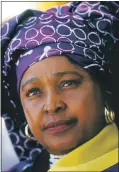  ??  ?? NOMZAMO WINNIE MADIKIZELA-MANDELA