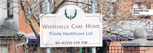  ??  ?? Whitehills Care Home