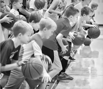  ??  ?? Everyone (coaches, kids and parents) needs to change the goals of youth sports. We have to stop trying to find a few elite athletes and start to encourage as many kids as possible to stay active and to keep playing sports.