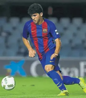  ?? FOTO: PEP MORATA ?? Carles Aleñá, una joya Cumplió 18 años el pasado 5 de enero