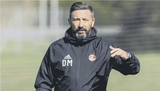  ??  ?? Derek Mcinnes says Aberdeen have proved they are the best of the rest over the last six years and would like to see that consistenc­y rewarded with a Scottish Cup win this season