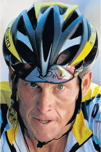  ?? Picture: GETTY IMAGES ?? ABOUT ENDURANCE: Lance Armstrong believes the Tour de France cannot be won without doping. He aired his views yesterday, on the eve of the 100th edition of the Tour de France