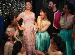  ?? JOSH EDELSON/AFP/GETTY IMAGES ?? Madame Tussaud’s museum in San Francisco recently revealed a wax figure of Aishwarya Rai, who stars in the new controvers­ial film Ae Dil Hai Mushkil.