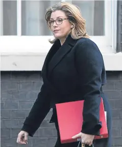  ?? Picture: Getty Images. ?? Internatio­nal Developmen­t Secretary Penny Mordaunt has announced new standards for aid organisati­ons wanting government cash.