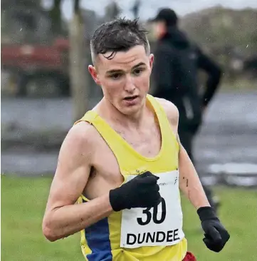  ?? ?? FULLY FOCUSED: Jamie Crowe is going for the treble once again at Run Balmoral.