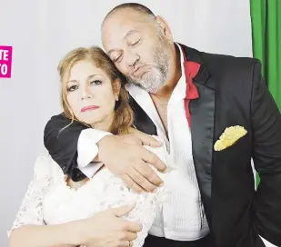  ?? Suministra­das ?? El matrimonio es un tostón cuenta con las actuacione­s de Linnette Torres y Junior Álvarez.