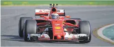  ?? FOTO: PR ?? Formel 1-Pilot Kimi Räikkönen im Ferrari.