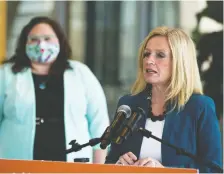  ?? GREG SOUTHAM ?? Alberta NDP Leader Rachel Notley is reporting the party saw about 3,000 first-time donors in the first quarter.