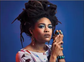  ?? Courtesy Concord Records ?? Singer-songwriter Valerie June, who plays banjo and other instrument­s, says Lil Nas X’s smash “Old Town Road” hearkens back to country’s origins in black culture.