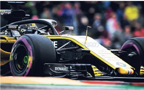  ?? FOTO: JAMES MOY/RENAULT ?? Nico Hülkenberg lieferte beim Großen Preis der USA in Austin einen guten Auftritt ab und wurde Sechster.