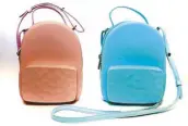  ??  ?? Miniso’s Water Cube Silicone Daypack bag