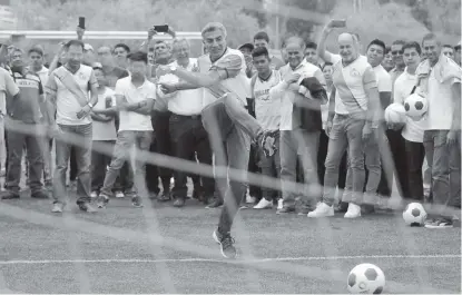  ?? Antonio Gali resaltó que el torneo se celebrará dos veces por año. ESPECIAL ??