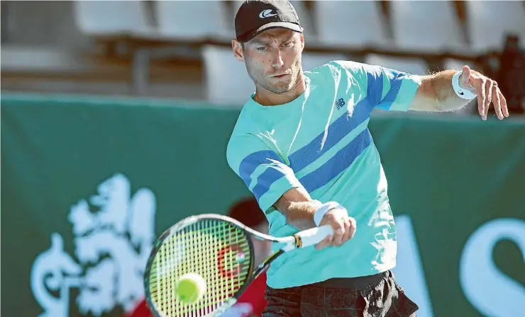  ??  ?? Artem Sitak will play in the main draw of an ATP tournament for just the second time in his career.