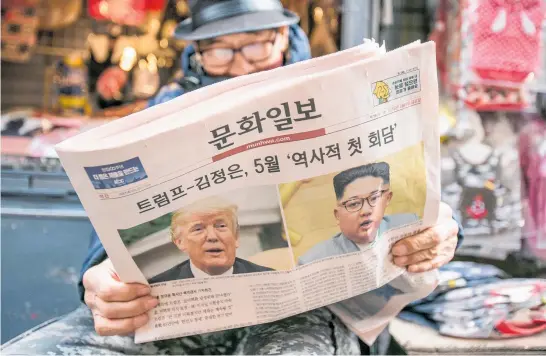  ?? Photo / AP ?? Donald Trump and Kim Jong Un have dominated headlines but the leaders now appear unlikely to meet in the near future.