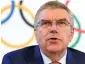  ??  ?? IOC President Thomas Bach