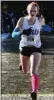  ?? SUBMITTED PHOTO ?? Camden’s Lizzie Lucason crosses the finish line to capture the New York State Class C individual crown.