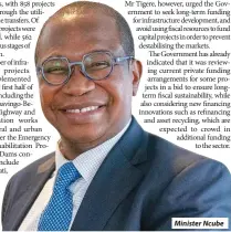  ?? ?? Minister Ncube