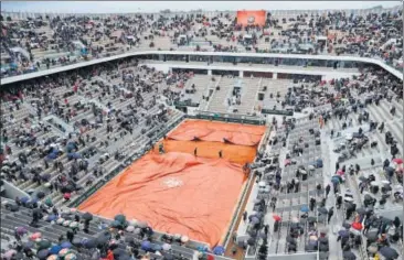  ??  ?? This year’s French Open has been postponed till September due to coronaviru­s pandemic.
AFP