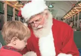  ?? GRAND CANYON RAILWAY ?? Meet Santa on Polar Express.