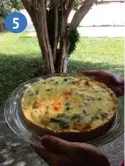  ??  ?? 5
I made a spinach quiche for lunch today!