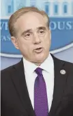  ?? AP PHOTO ?? CHANGE IS COMING: U.S. Veterans Affairs Secretary David Shulkin says the VA’s existing medical records system is “in need of major modernizat­ion.”