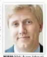 ??  ?? NAH: Nick Ayers (above), chief of staff for Vice President Pence, doesn’t want JohnJohn KellysKell­y’s ((below) job.