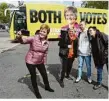  ??  ?? Nicola Sturgeon auf Tour.