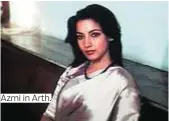  ??  ?? Azmi in Arth.