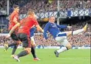  ?? REUTERS ?? Everton’s Wayne Rooney in action against Ruzomberok.