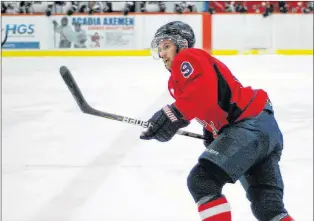  ?? FILE PHOTO ?? It’s expected Bonavista’s Scott Trask, who played with Acadia University before turning pro in the Southern Profession­al Hockey League last season, will attend the Newfoundla­nd Growlers’ training camp on a tryout basis.