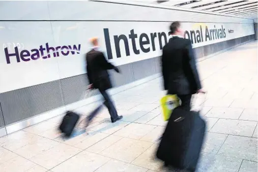  ??  ?? CLAIM: Heathrow bosses say a third runway there is ‘only option that can help every nation and region of the UK realise Brexit opportunit­ies’