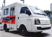  ??  ?? Hyundai H-100 Class 1 Modern Jeepney