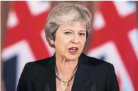  ?? JACK TAYLOR AFP/GETTY IMAGES ?? After the EU summit in Salzburg, U.K. Prime Minister Theresa May said the Europeans and Britain are “at an impasse.”