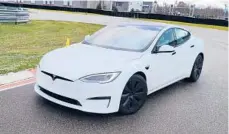  ?? HENRY PAYNE ?? Third place: The 2022 Tesla Model S Plaid.