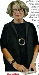  ?? LaPresse ?? Giornalist­a Sandra Bonsanti, giornalist­a, ex presidente di Libertà e Giustizia