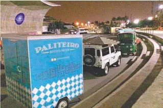  ?? FOTOS DIVULGAÇÃO ?? Feira Gastronômi­ca Itinerante no Parque Madureira. Próxima edição será entre 9 e 11 de dezembro