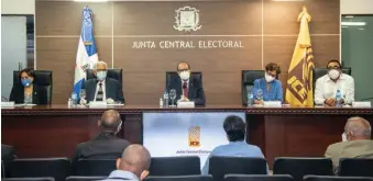  ?? JUAN MIGUEL PEÑA ?? La Junta Central Electoral (JCE) asume el control para las elecciones del domingo 5 de julio.